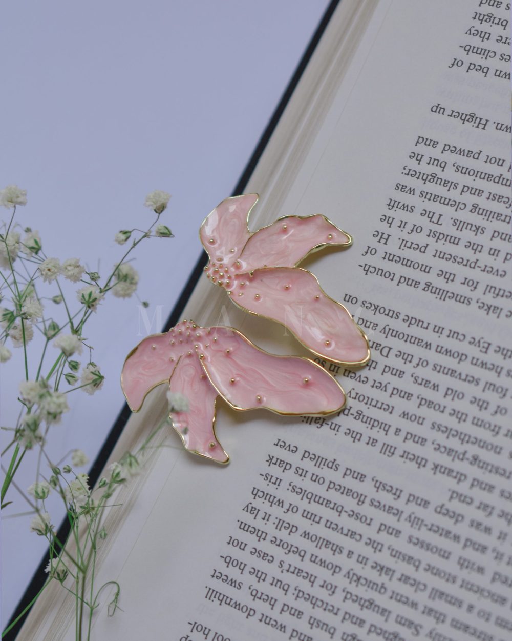 گوشواره میناکاری طرح گل