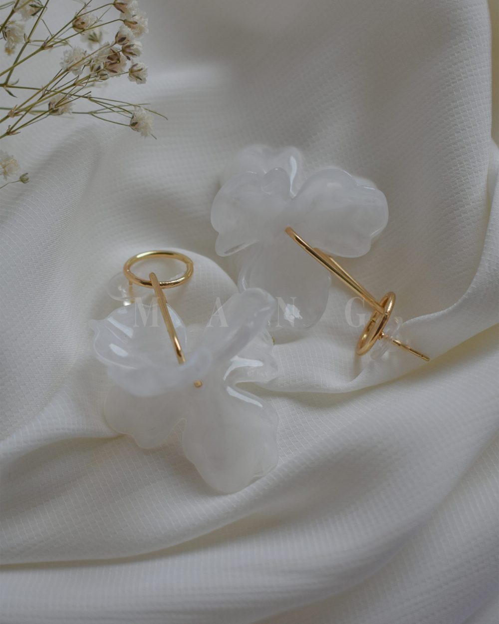 گوشواره آویز گل