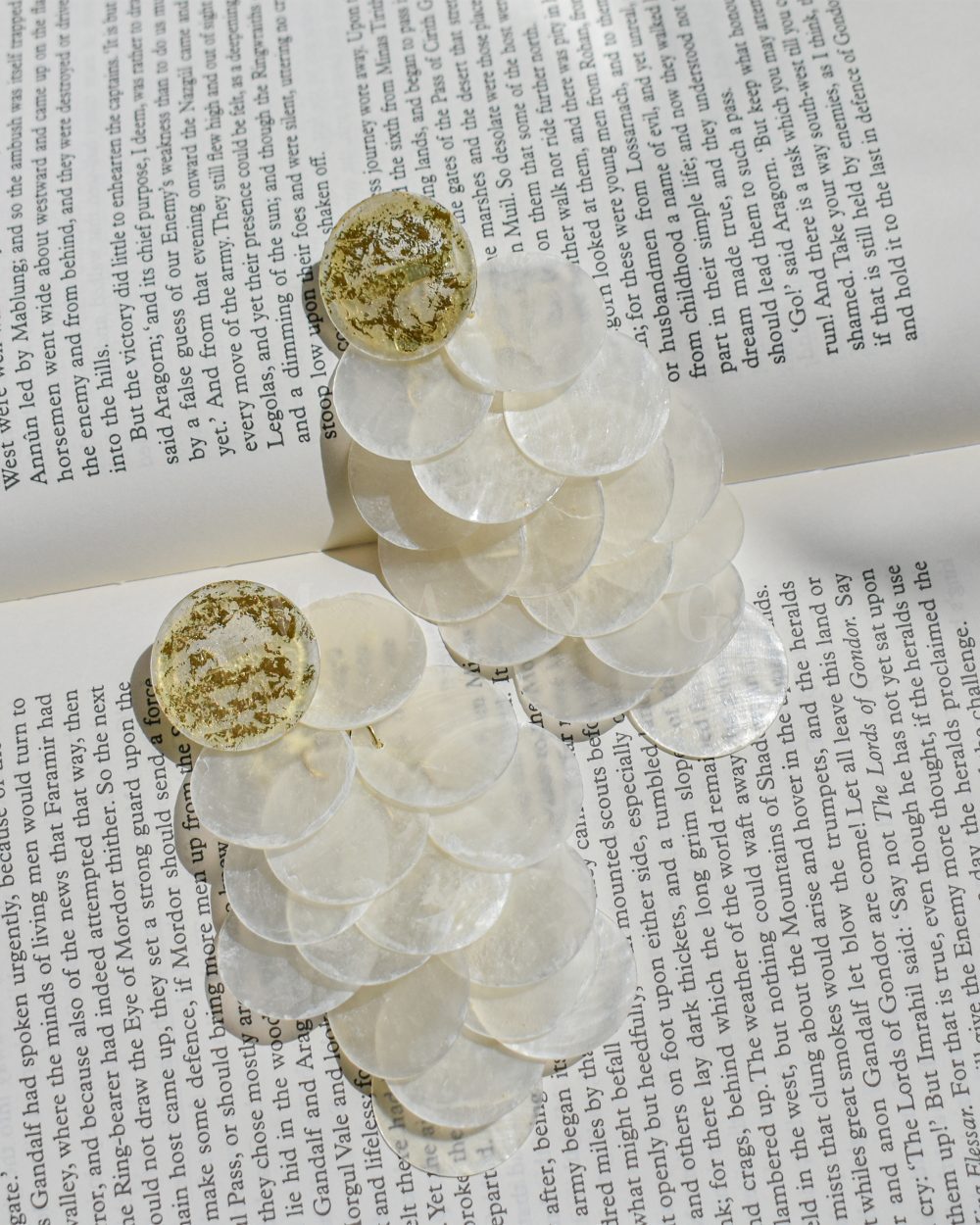 گوشواره پولکی