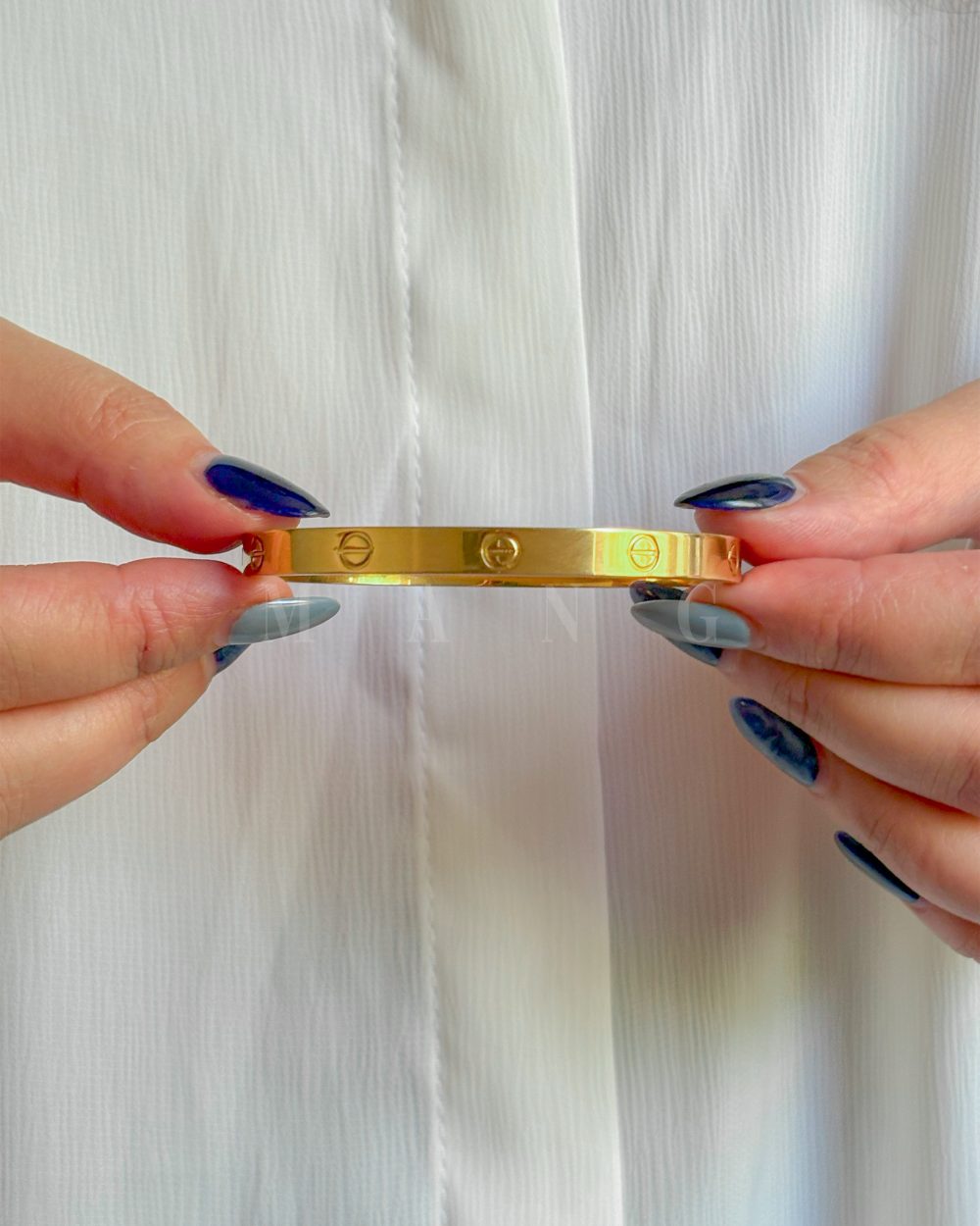 دستبند کارتیه طلایی