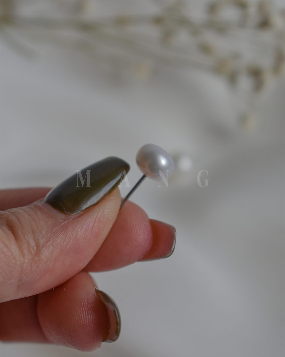 گوشواره مروارید طبیعی