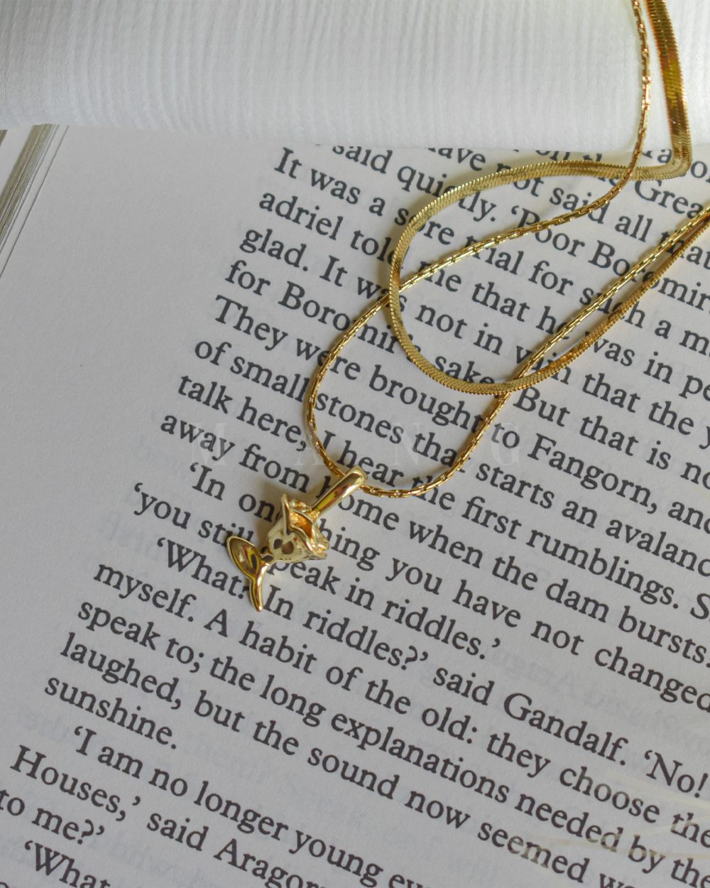 گردنبند دولاین رز