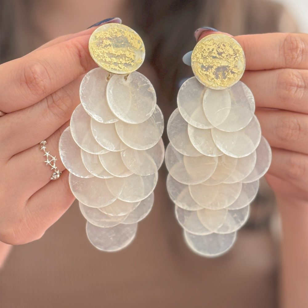 گوشواره پولکی