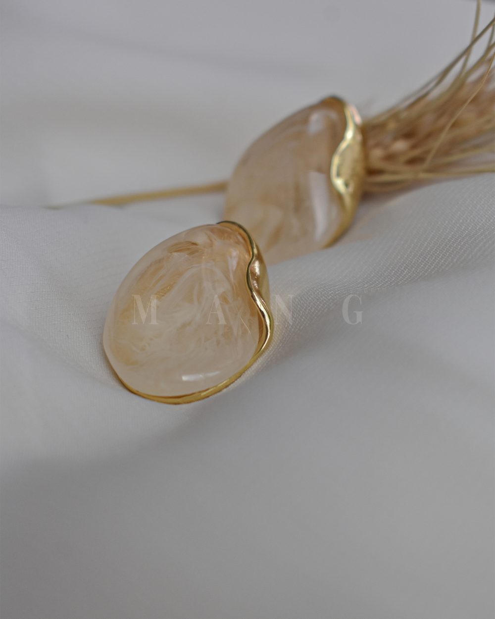 گوشواره دفرمه طلایی