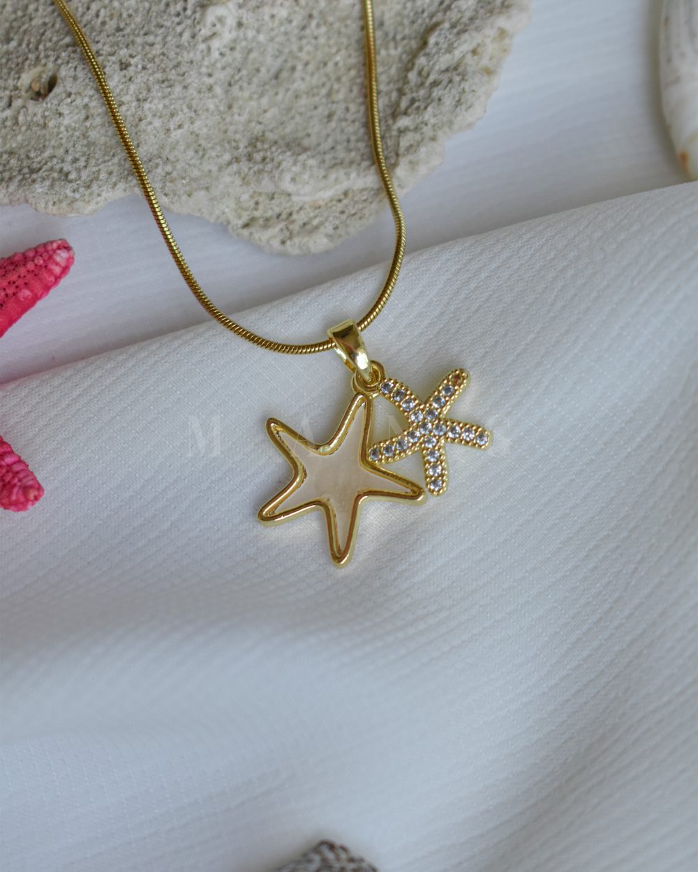 گردنبند ستاره دریایی – حس آرامش دریا روی پوستت