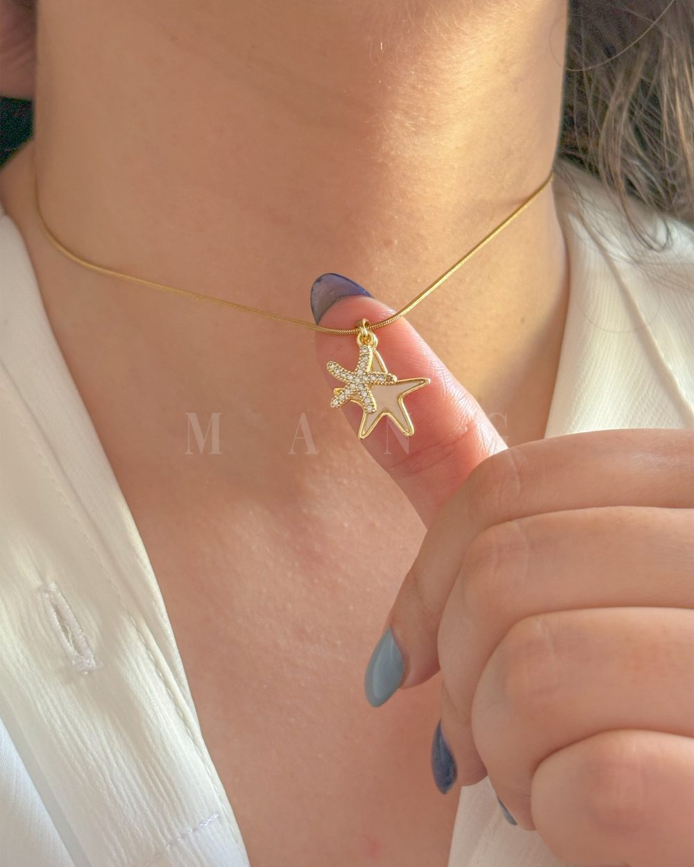 گردنبند ستاره دریایی – حس آرامش دریا روی پوستت