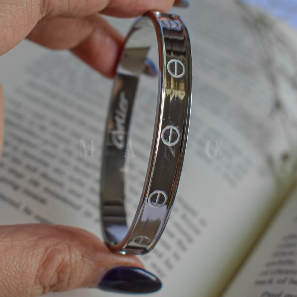 دستبند کارتیه – استیل ضد زنگ و ضد حساسیت