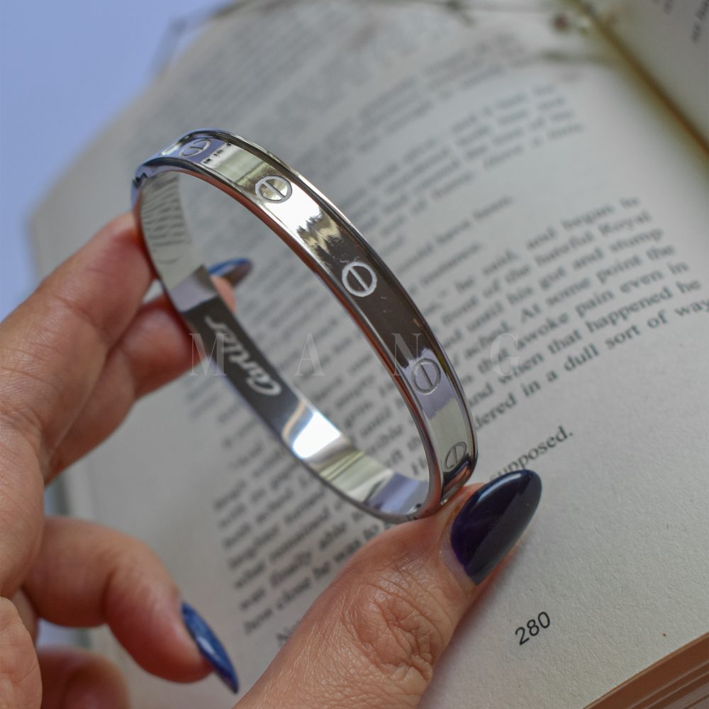 دستبند کارتیه – استیل ضد زنگ و ضد حساسیت