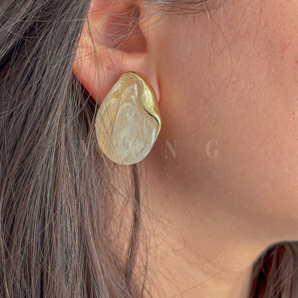 گوشواره دفرمه طلایی