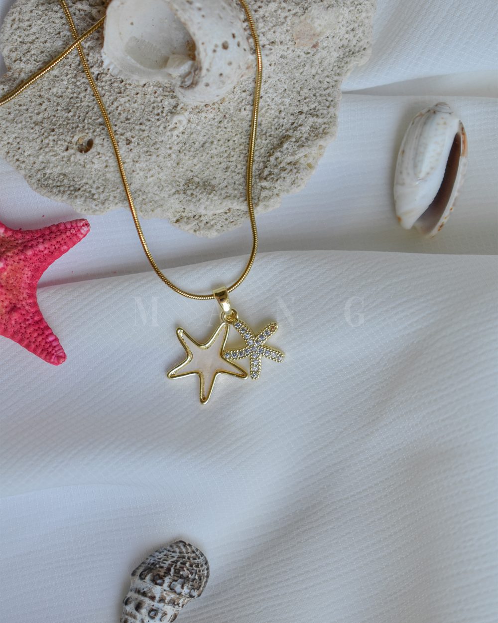 گردنبند ستاره دریایی – حس آرامش دریا روی پوستت