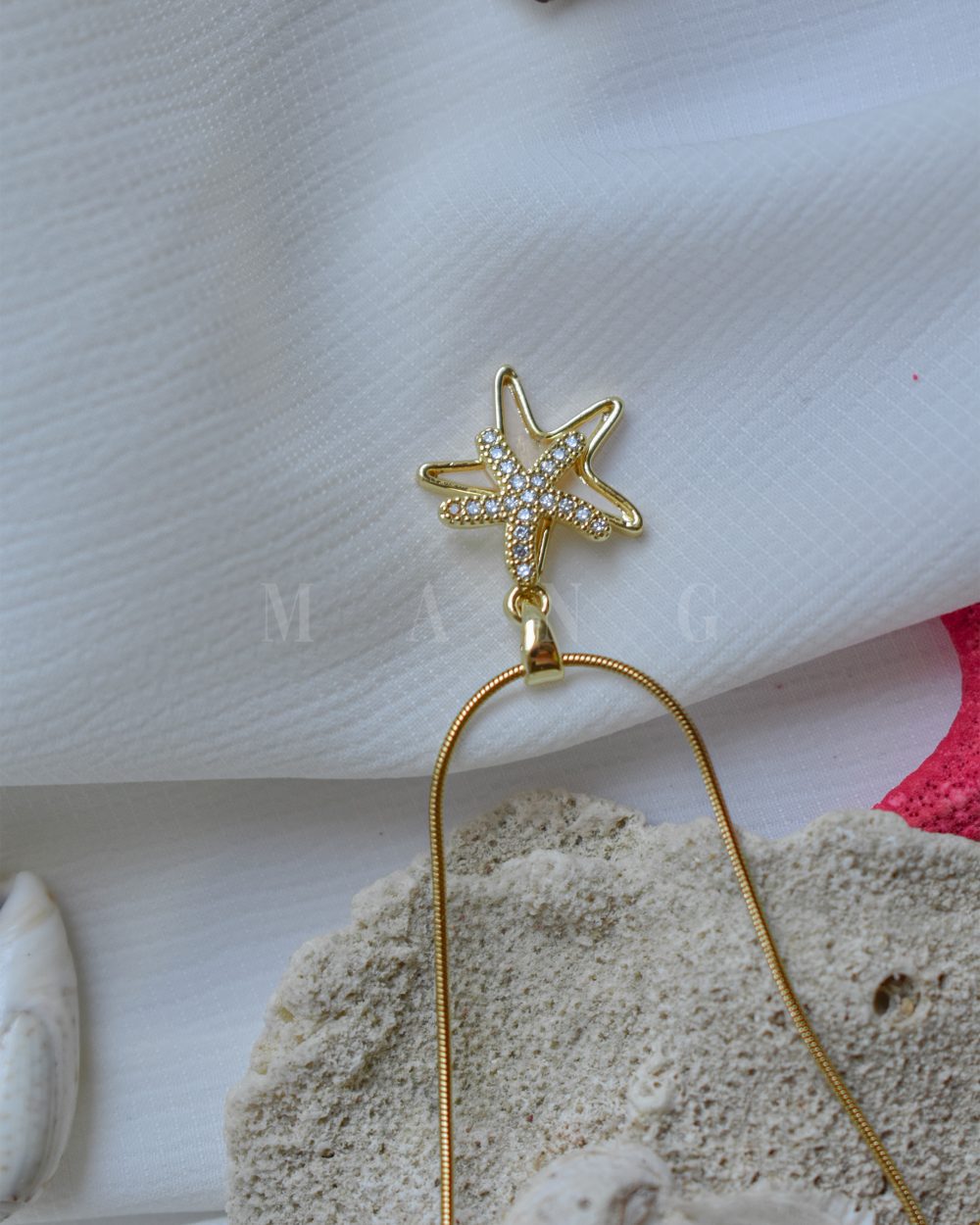 گردنبند ستاره دریایی – حس آرامش دریا روی پوستت