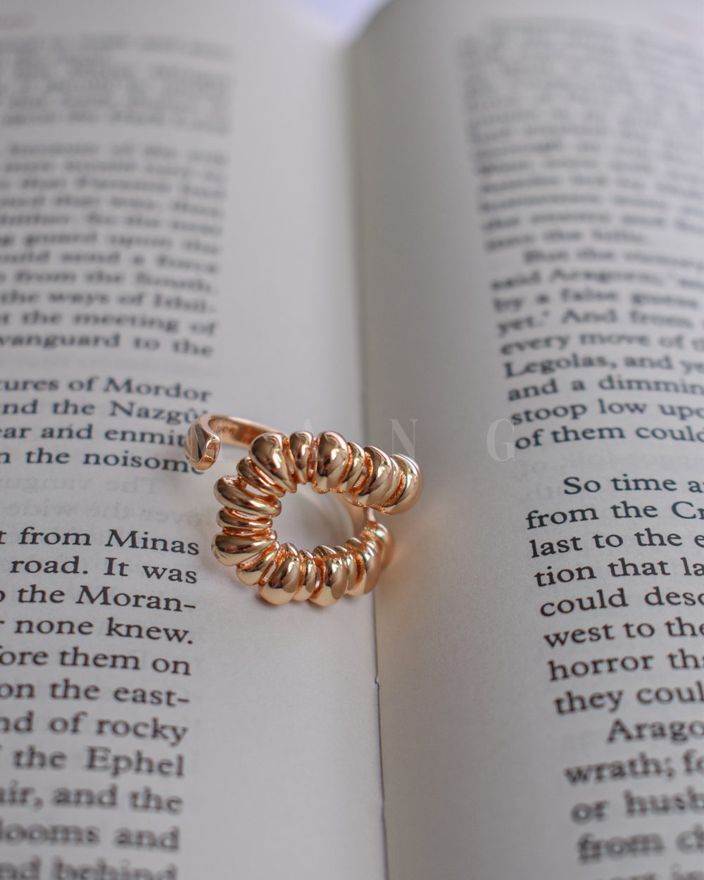 انگشتر هارمونی – آبکاری رادیوم، فری سایز