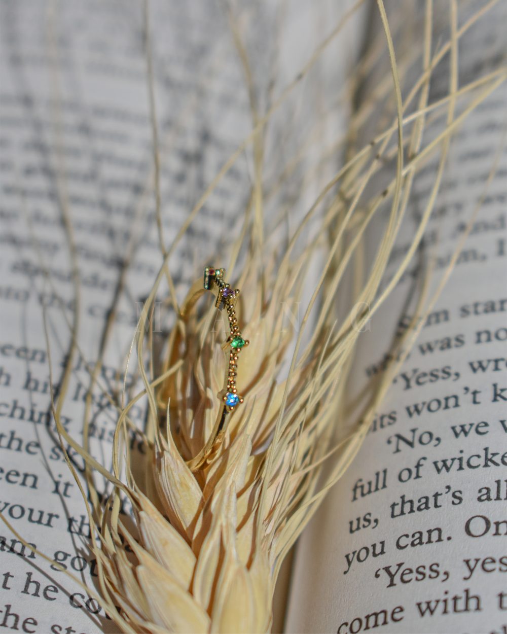 انگشتر نگین – آبکاری رادیوم درجه یک