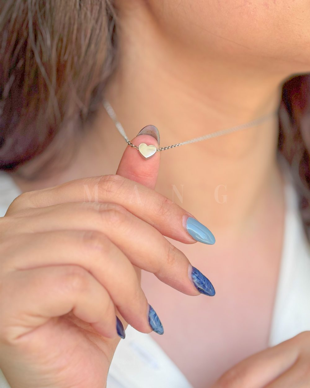 گردنبند طرح قلب