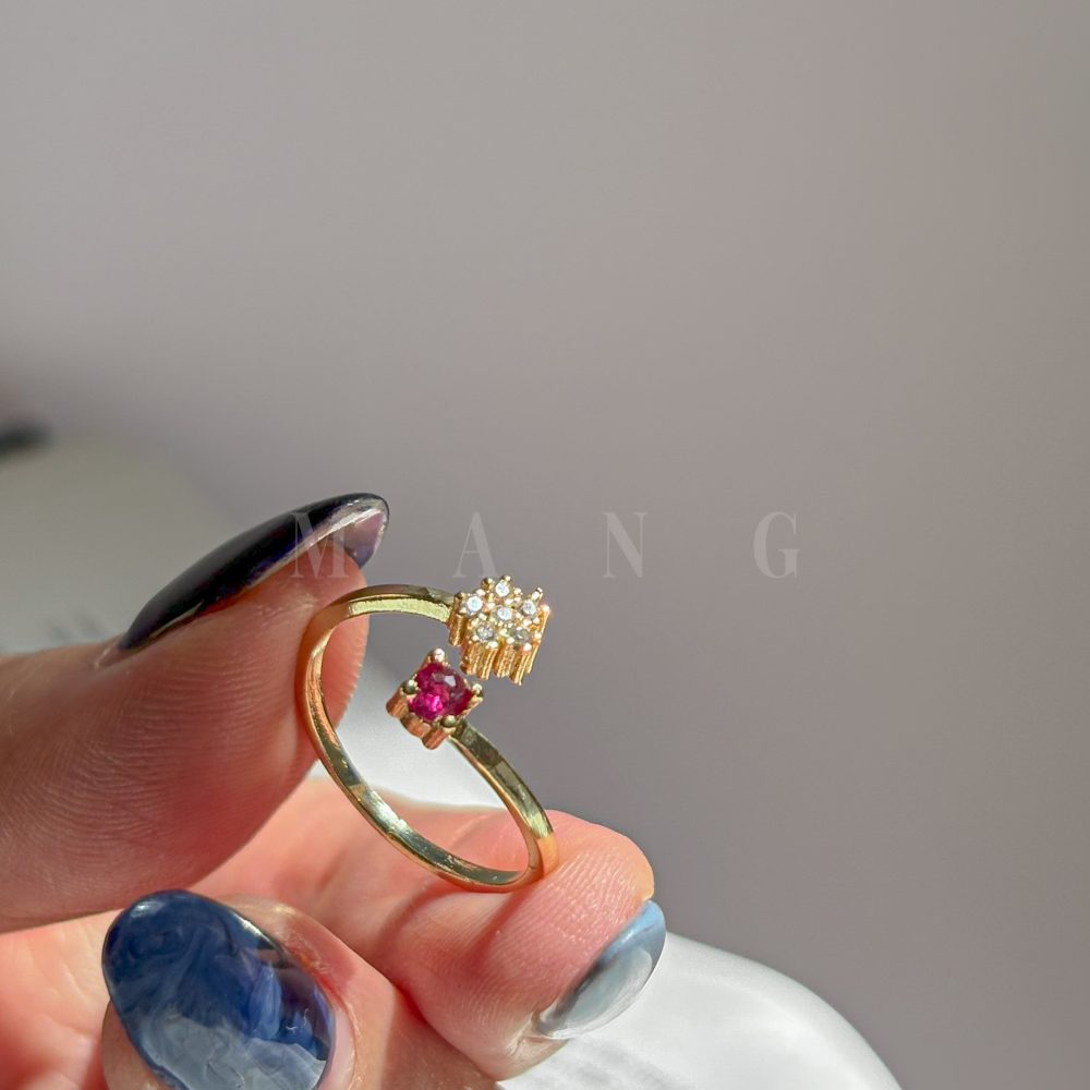 انگشتر عقیق – آبکاری رادیوم درجه یک