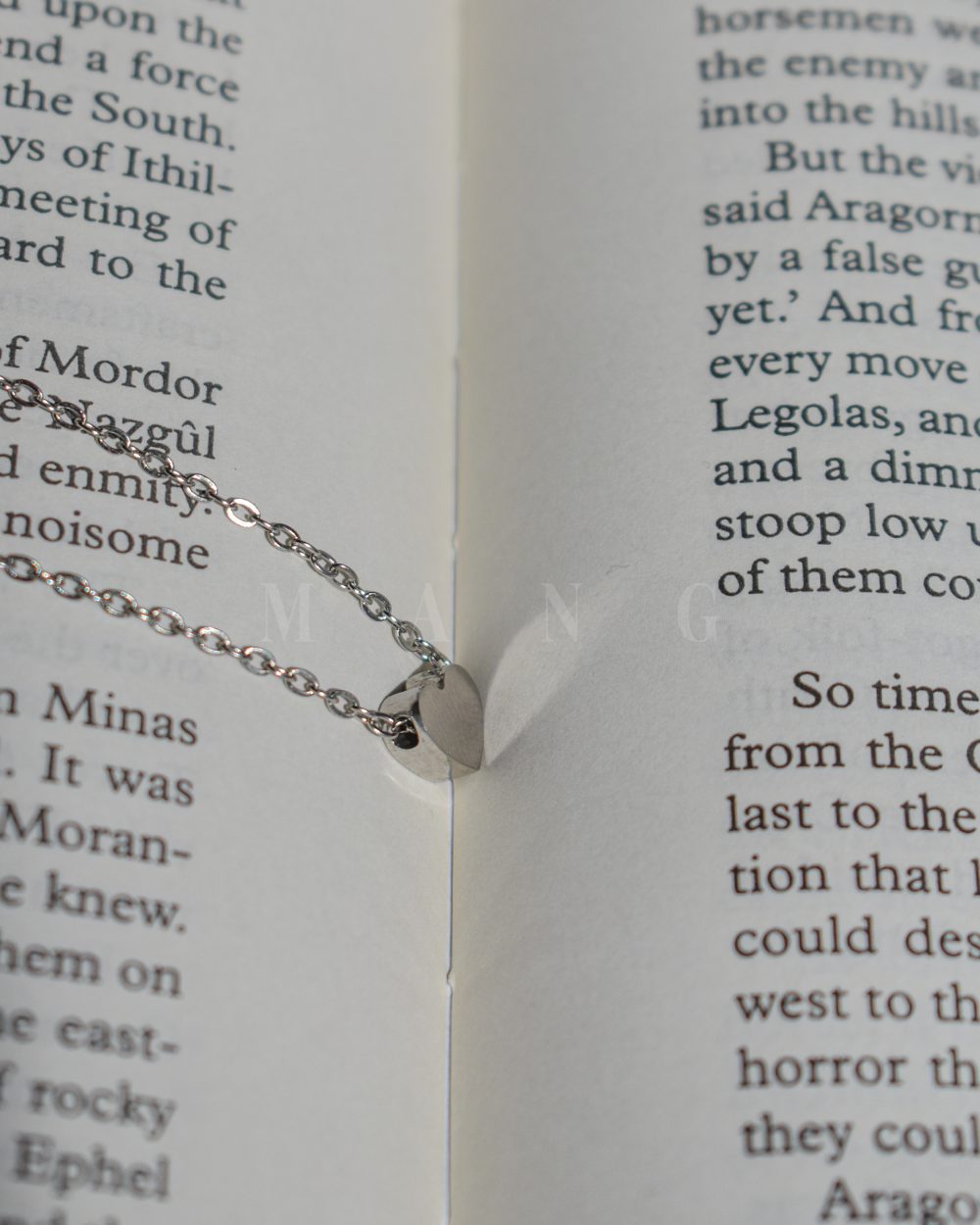 گردنبند طرح قلب