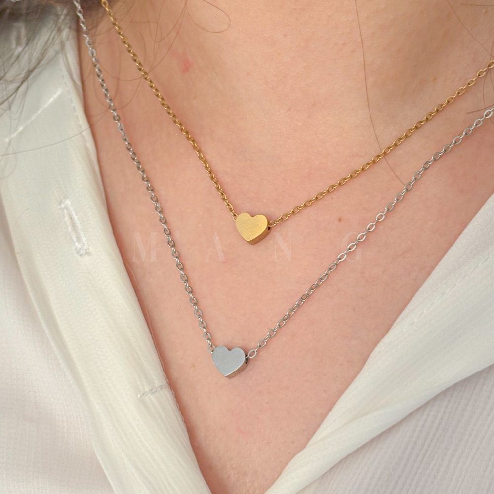 گردنبند طرح قلب