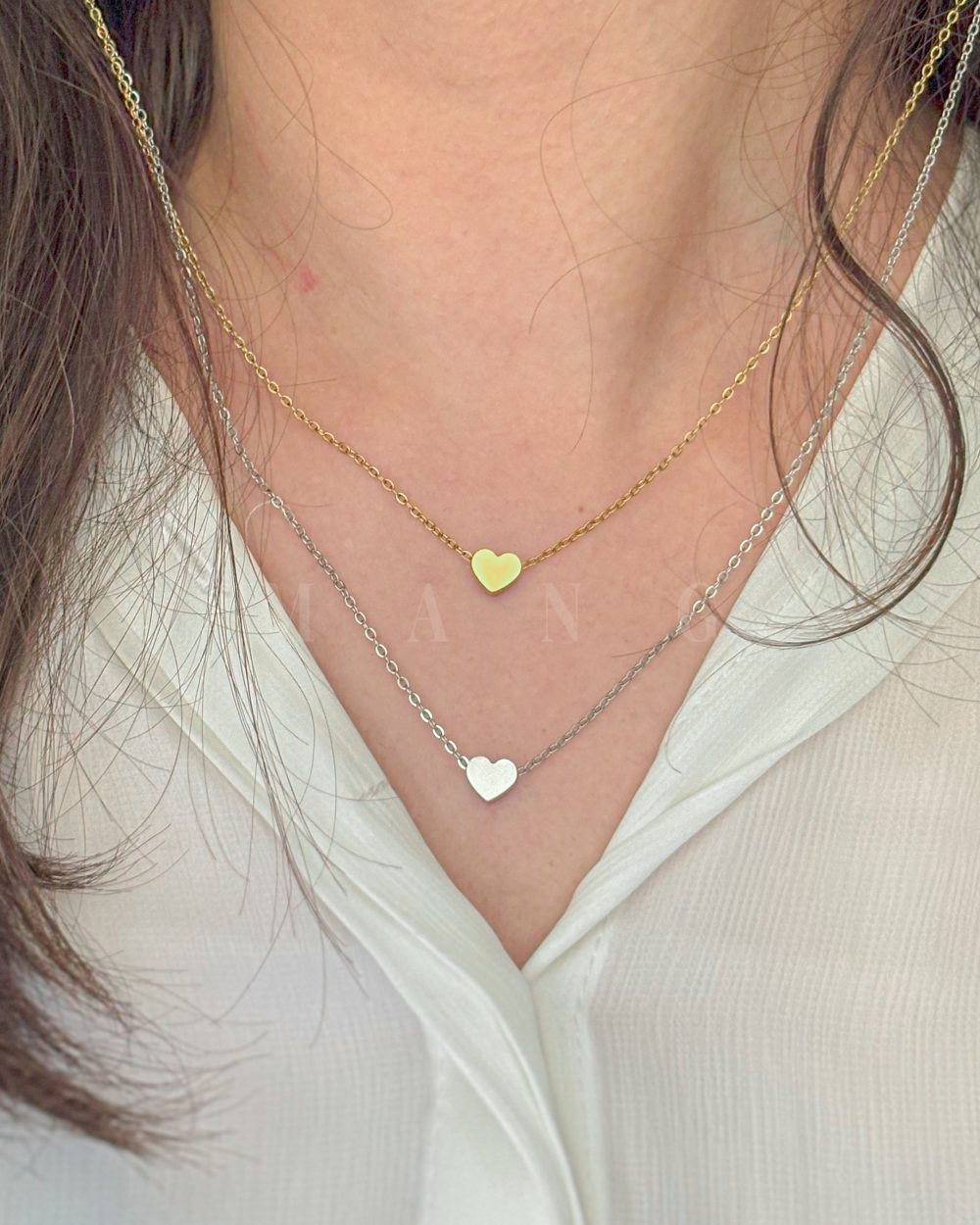 گردنبند طرح قلب