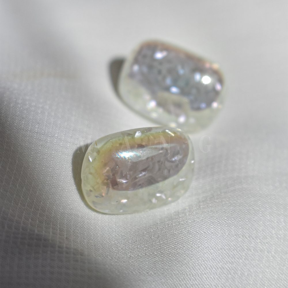 گوشواره کرومی – میخ آبکاری نقره