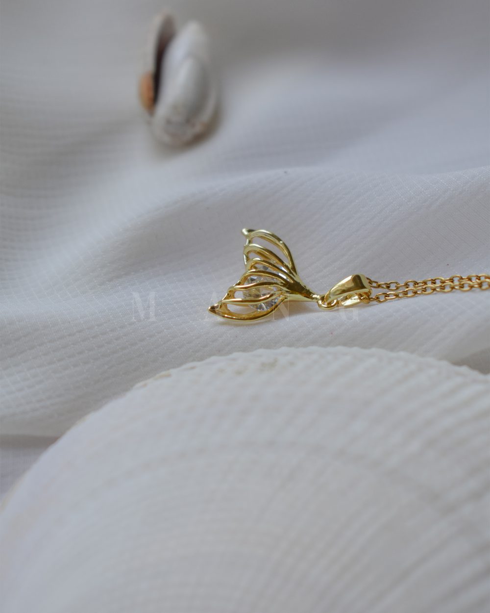 گردنبند وال توپر – استیل