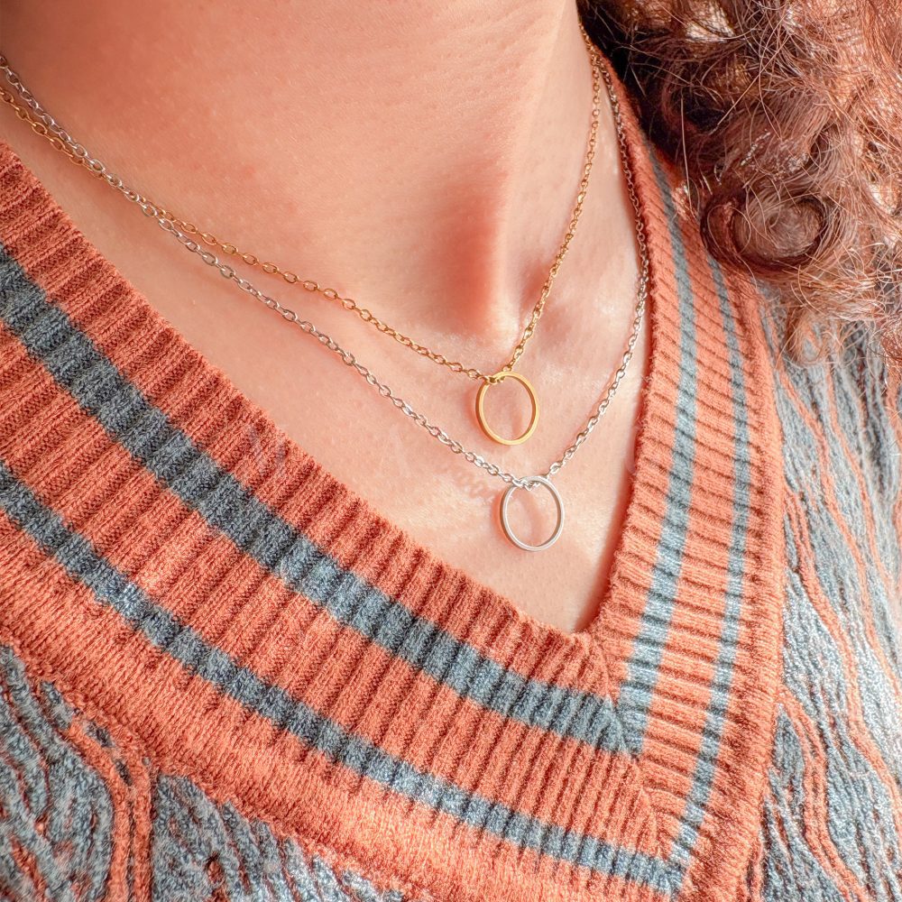 گردنبند دایره