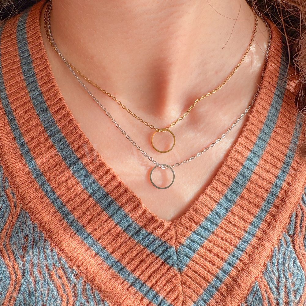 گردنبند دایره