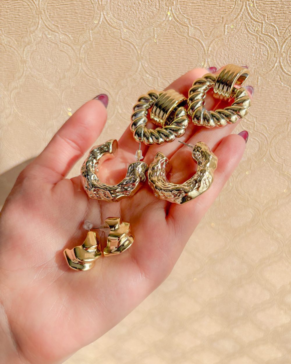 پک گوشواره قلب