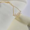 گردنبند شکوفه کریستالی